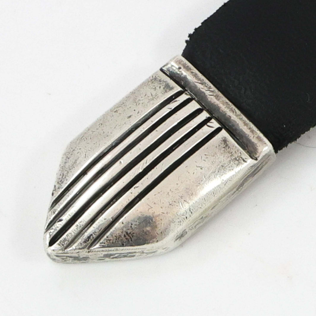 Stamped Silver Ranger Buckle