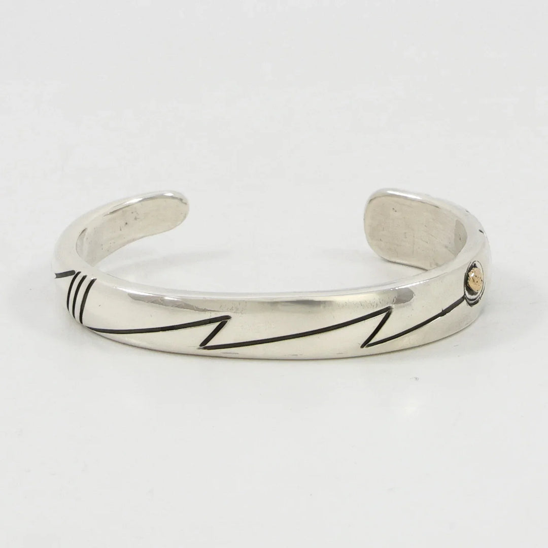 Silver and Gold Cuff