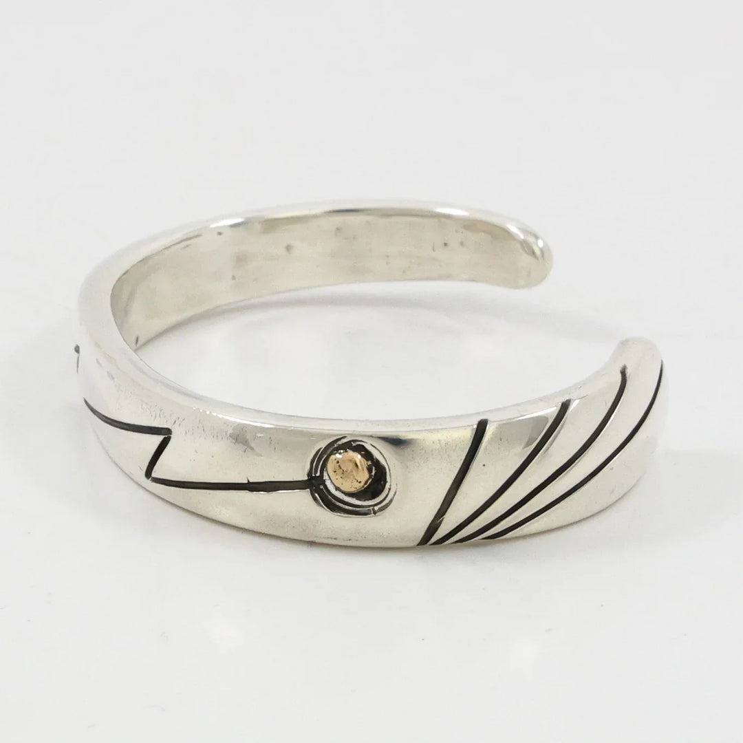 Silver and Gold Cuff