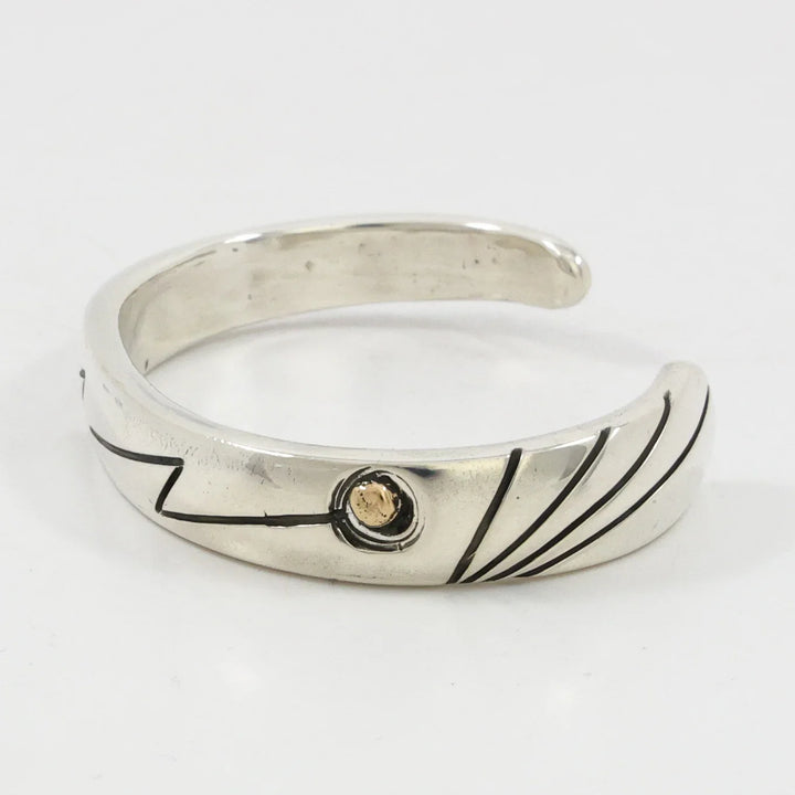 Silver and Gold Cuff