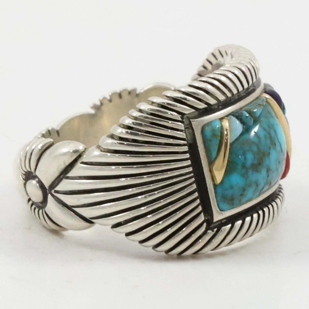 Lone Mountain Turquoise Ring