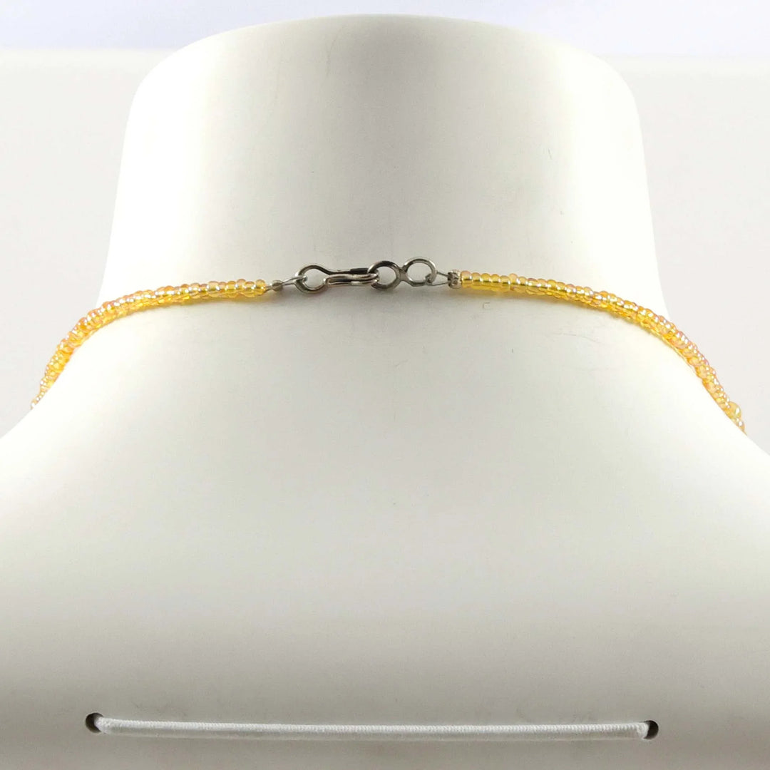 Beaded Necklace and Earrings Set