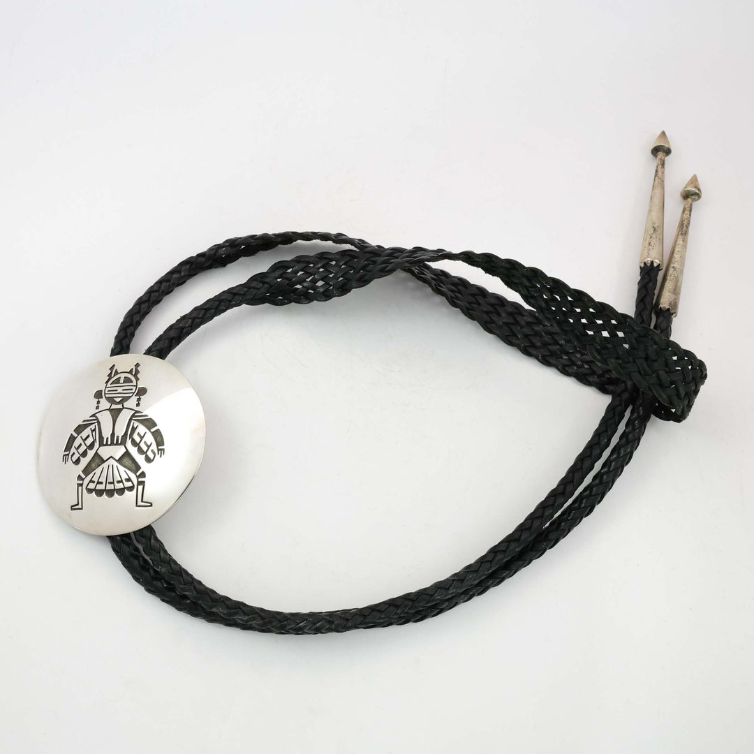 Hopi Overlay Bola Tie