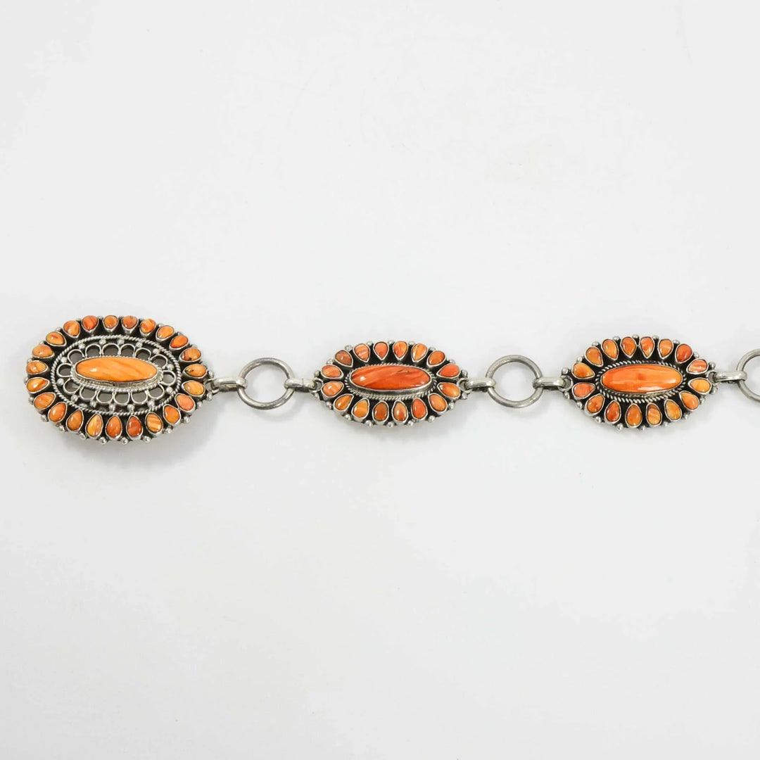 Spiny Oyster Shell Concho Belt