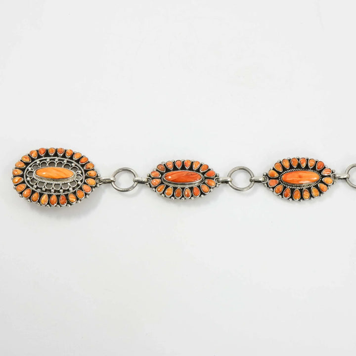 Spiny Oyster Shell Concho Belt