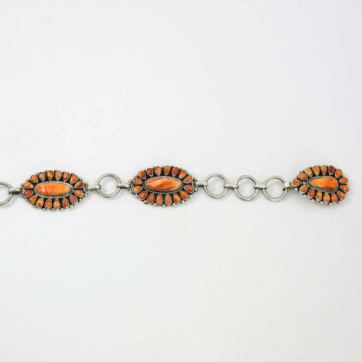 Spiny Oyster Shell Concho Belt
