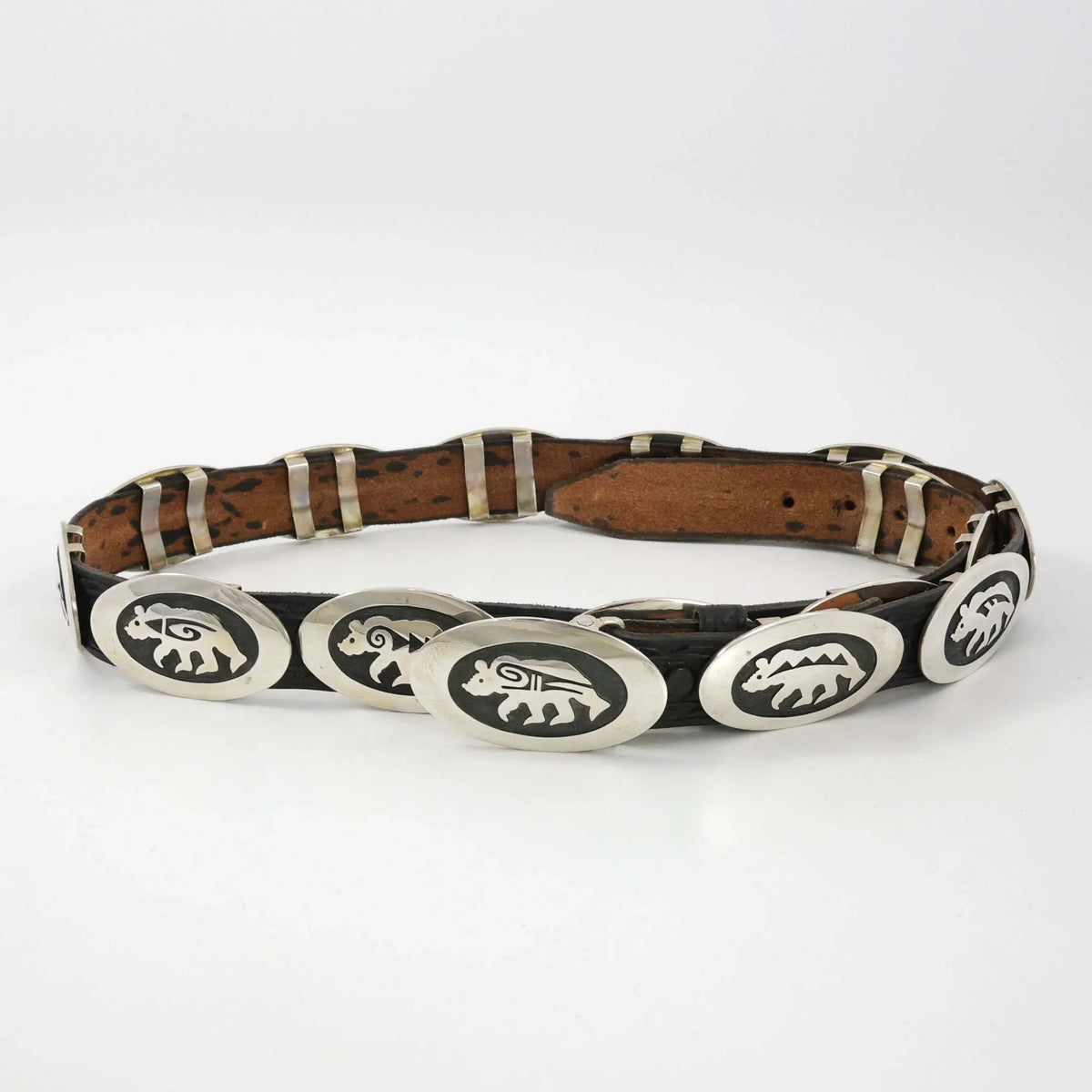 Hopi Bear Concho Belt – Garland