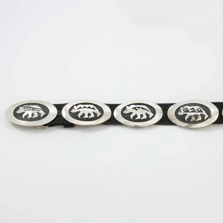 Hopi Bear Concho Belt