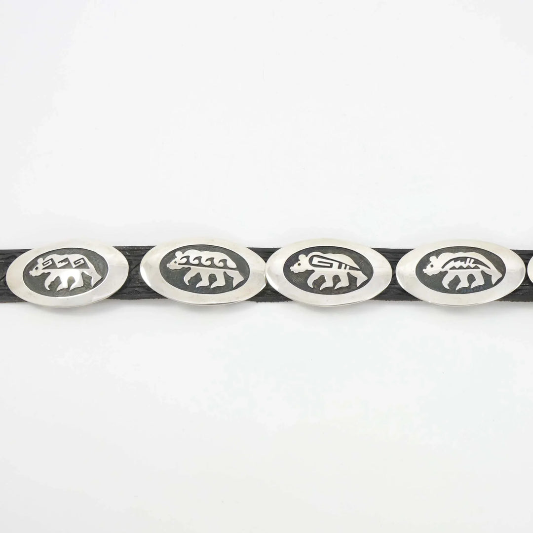 Hopi Bear Concho Belt