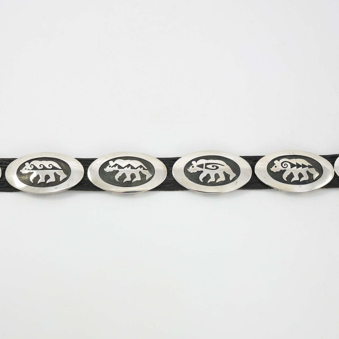 Hopi Bear Concho Belt
