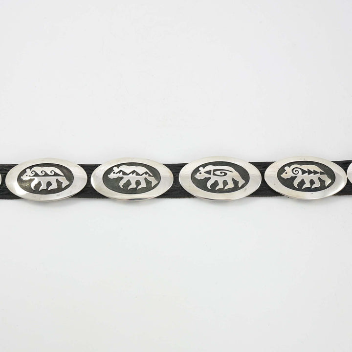 Hopi Bear Concho Belt