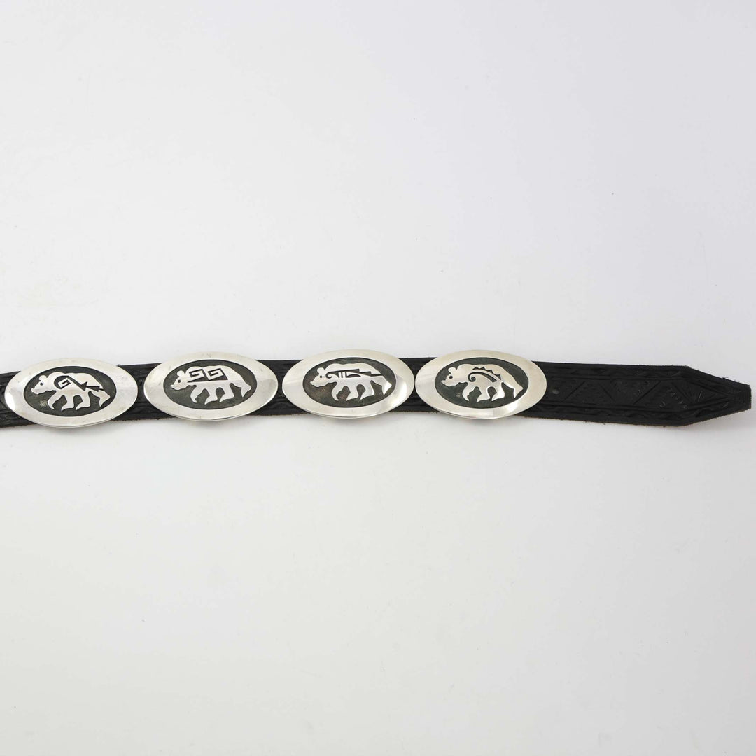 Hopi Bear Concho Belt