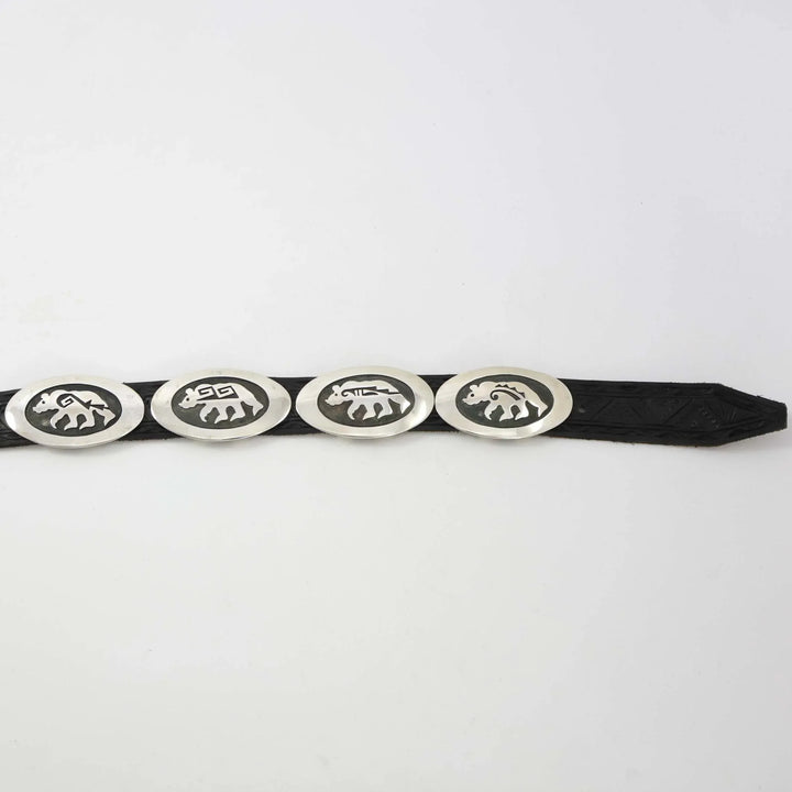 Hopi Bear Concho Belt