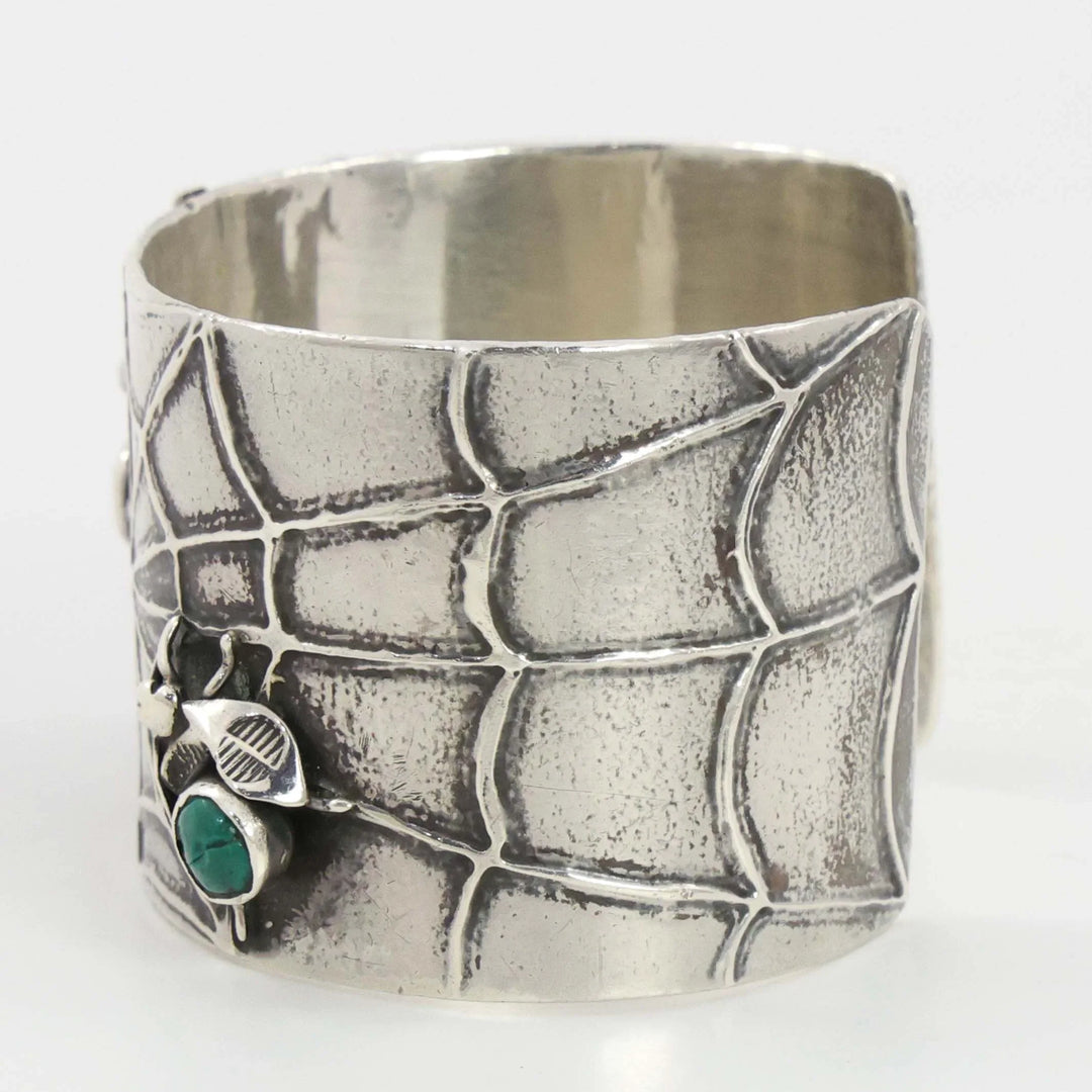 “Spider Catching a Bug” Cuff