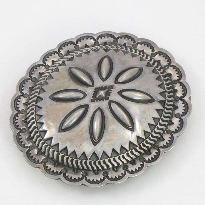 Stamped Silver Buckle