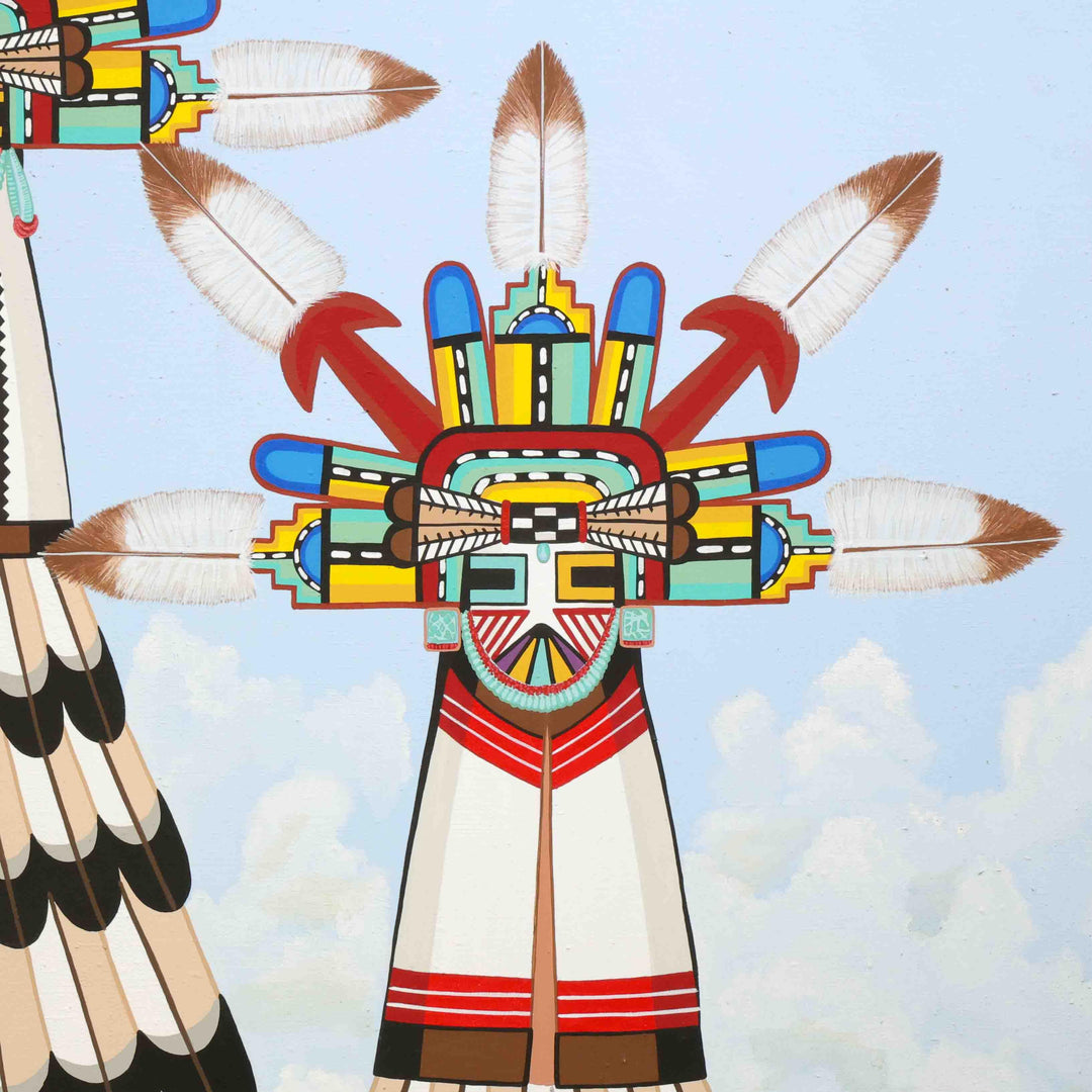 “Ancestors of the Rain” Painting
