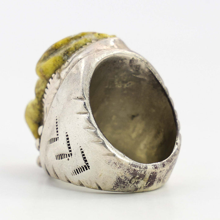 1970s Serpentine Frog Ring