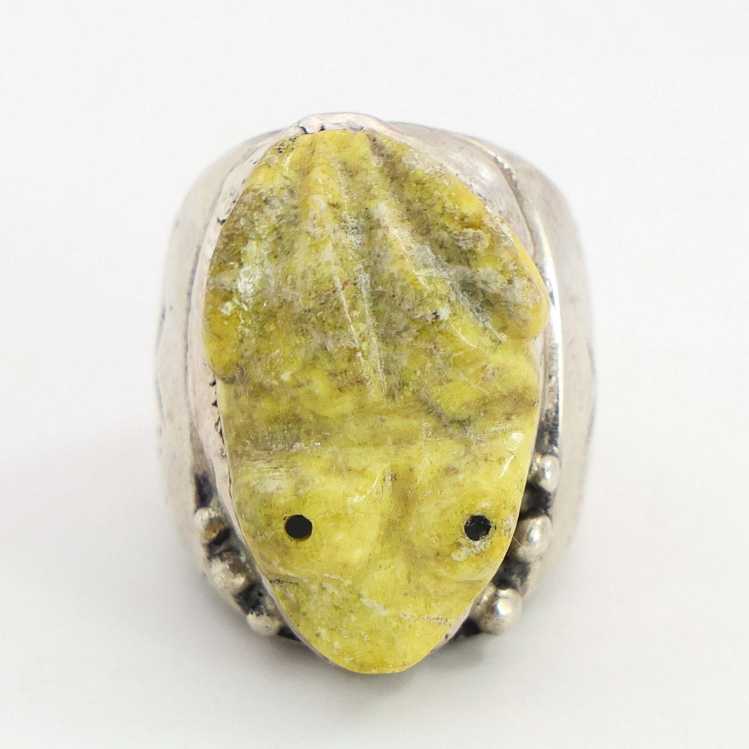 1970s Serpentine Frog Ring