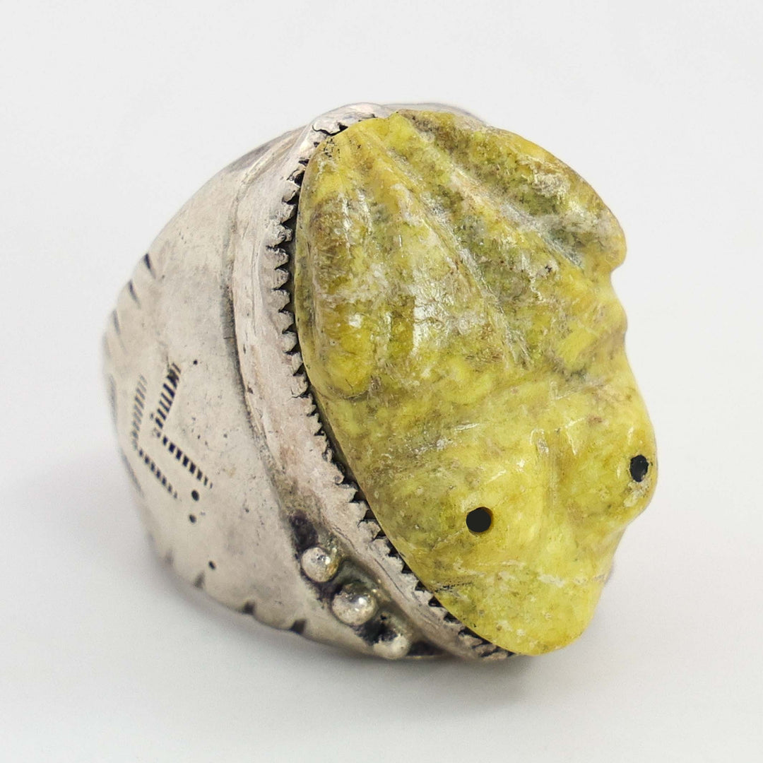 1970s Serpentine Frog Ring