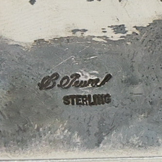 Turquoise Pot-Form Belt Buckle