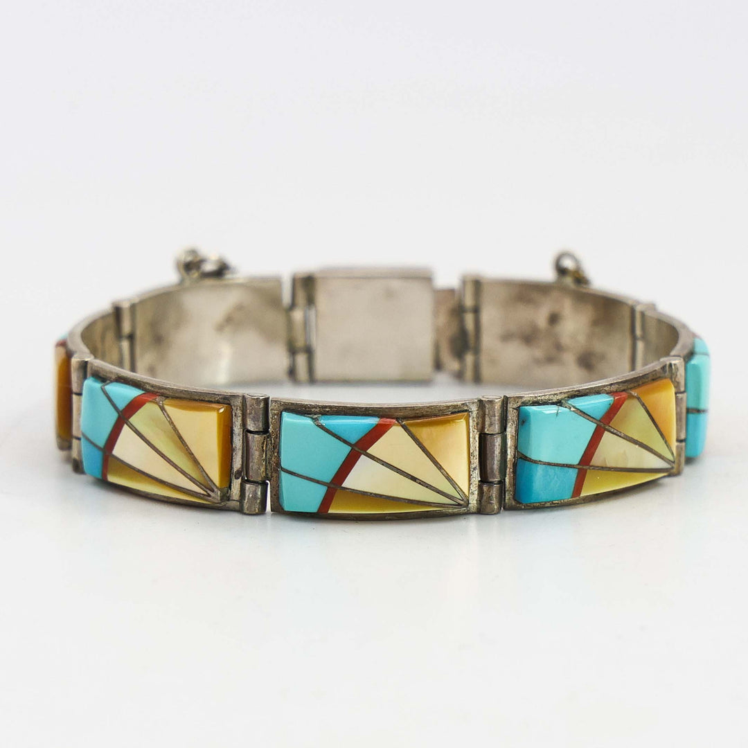 Inlay Link Bracelet