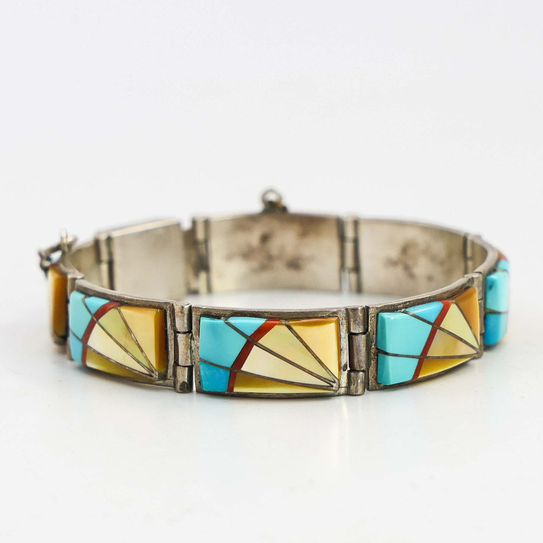 Inlay Link Bracelet