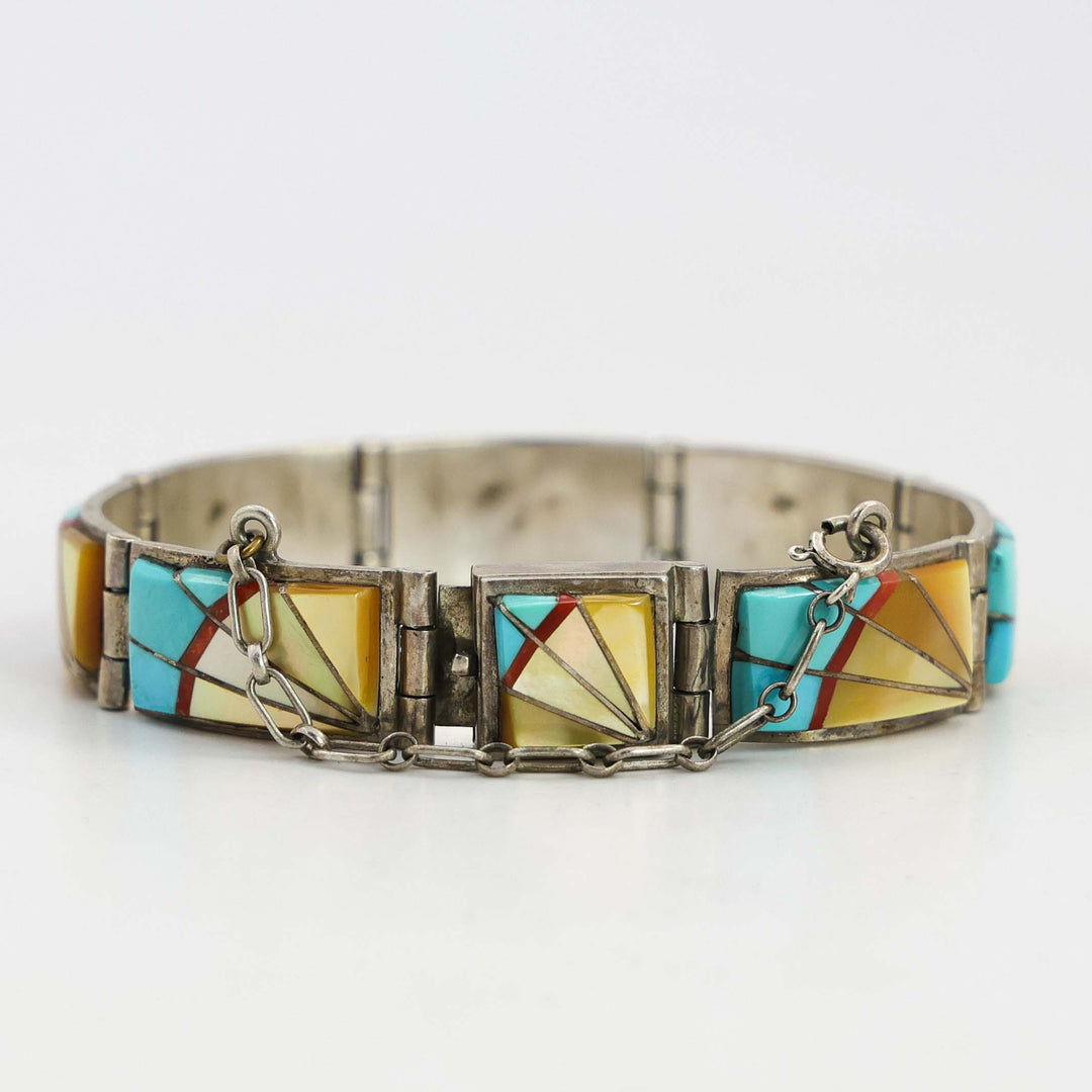 Inlay Link Bracelet