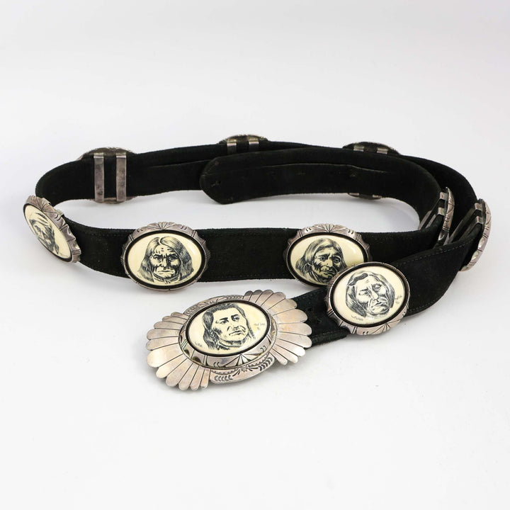 “War Chiefs” Concho Belt