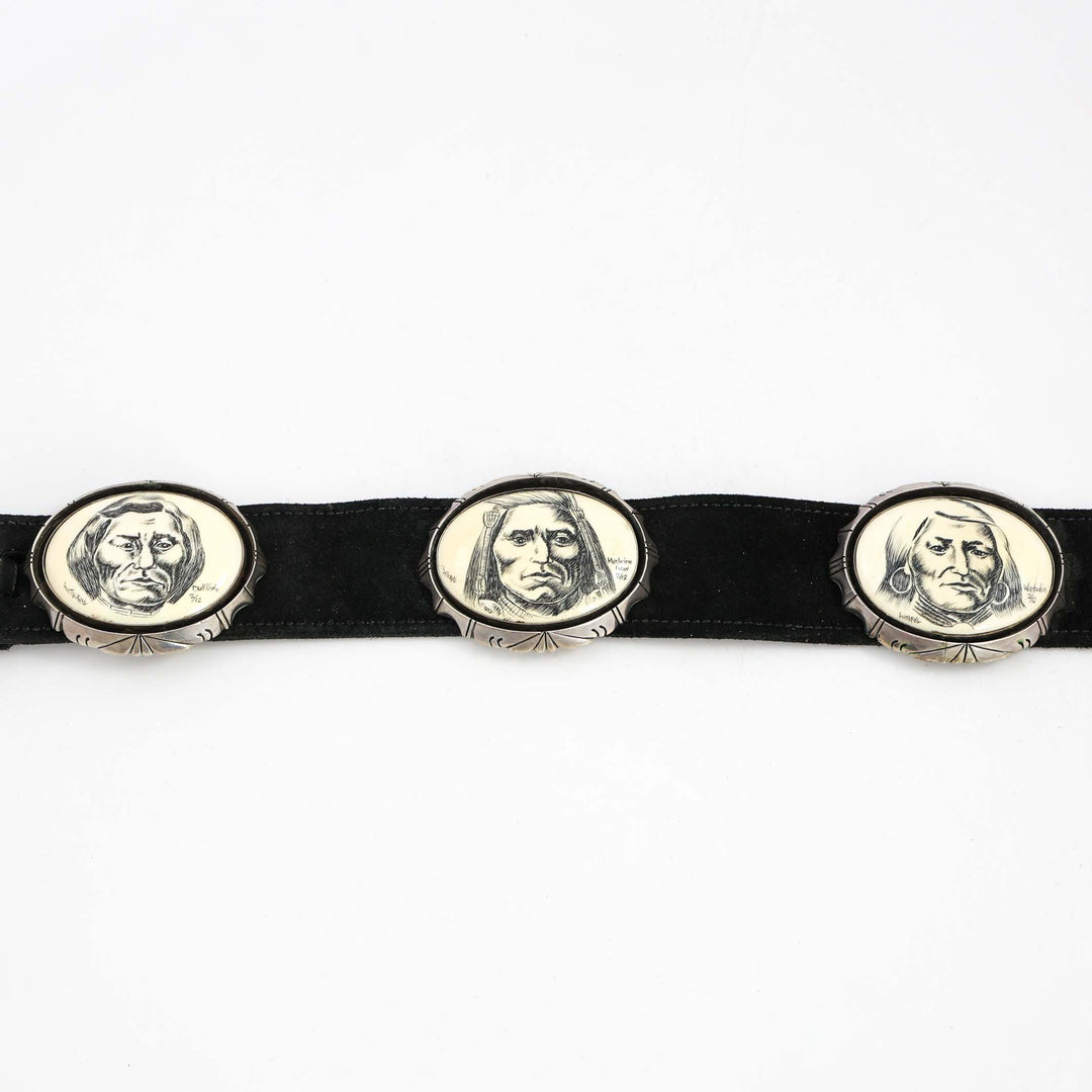 “War Chiefs” Concho Belt