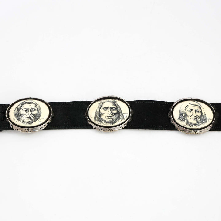 “War Chiefs” Concho Belt