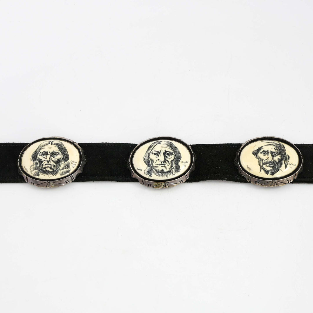 “War Chiefs” Concho Belt