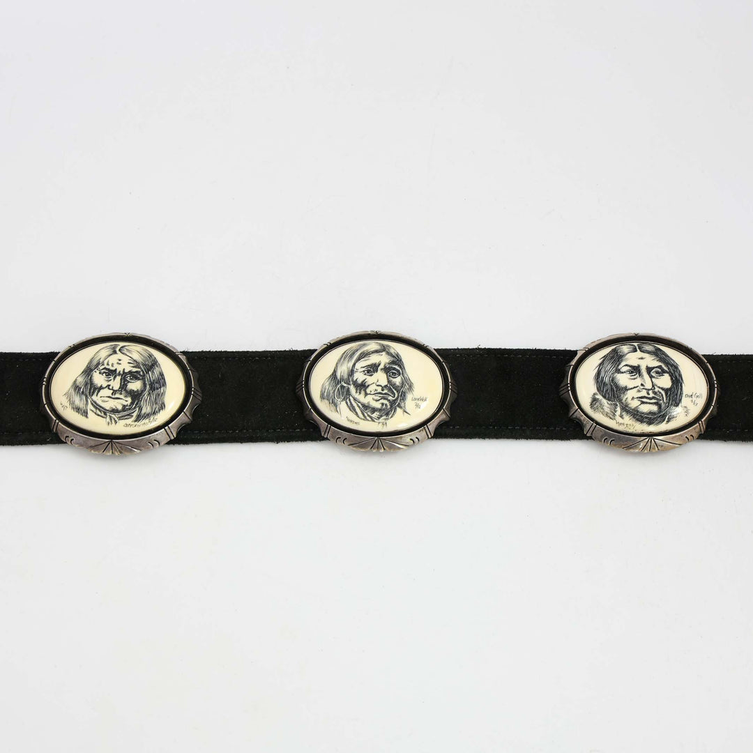 “War Chiefs” Concho Belt