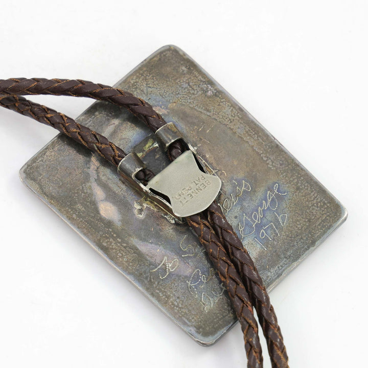 1970s Forest Jasper Bola Tie