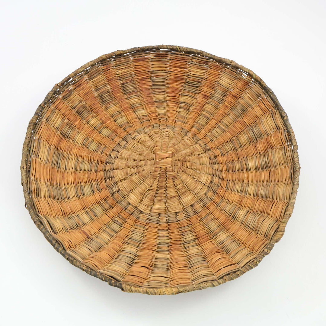 1940s Hopi Wicker Plaque