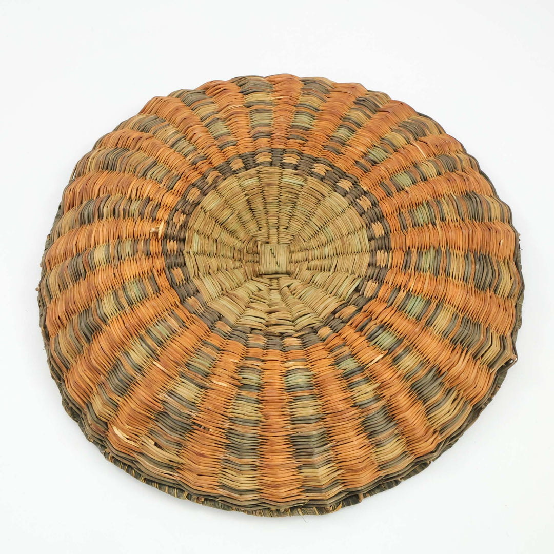 1940s Hopi Wicker Plaque