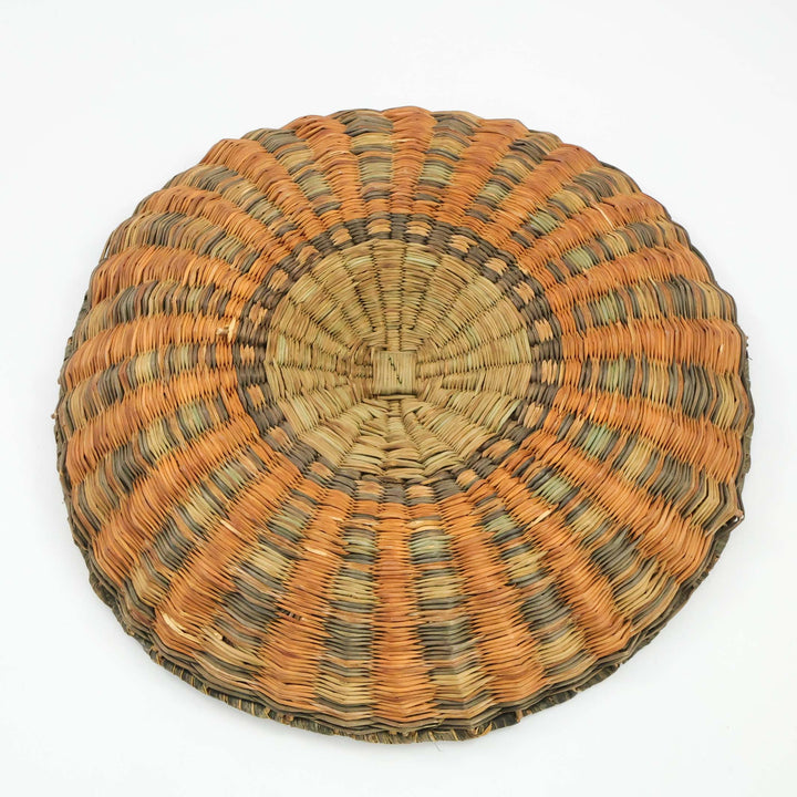 1940s Hopi Wicker Plaque