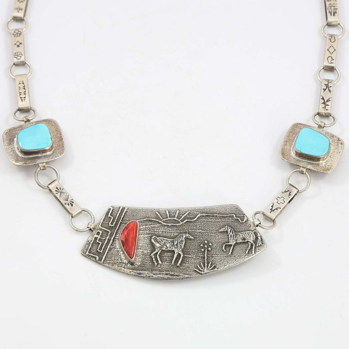 Reversible Tufa Cast Necklace