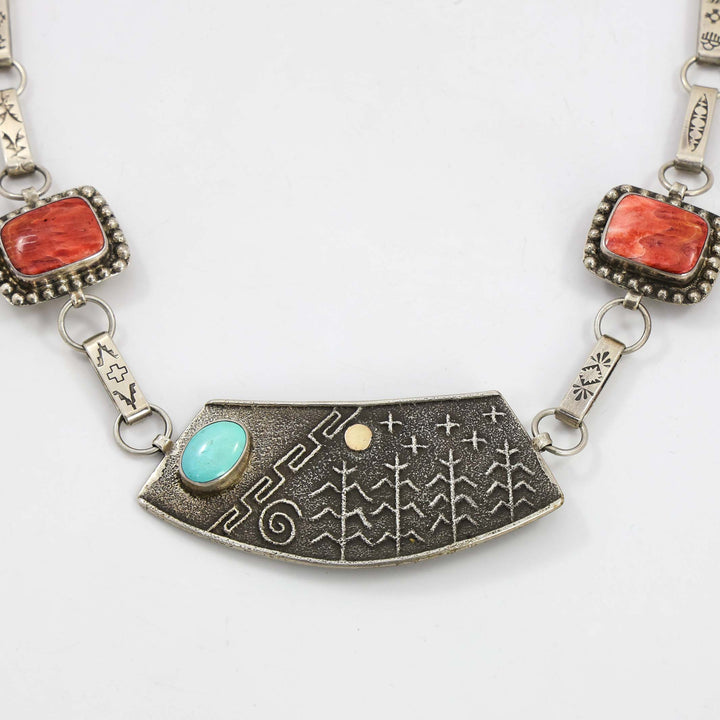 Reversible Tufa Cast Necklace