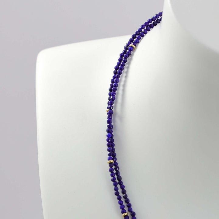 Lapis and Gold Necklace