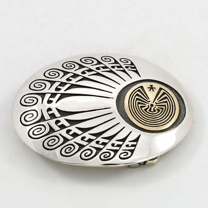 Man in the Maze Buckle