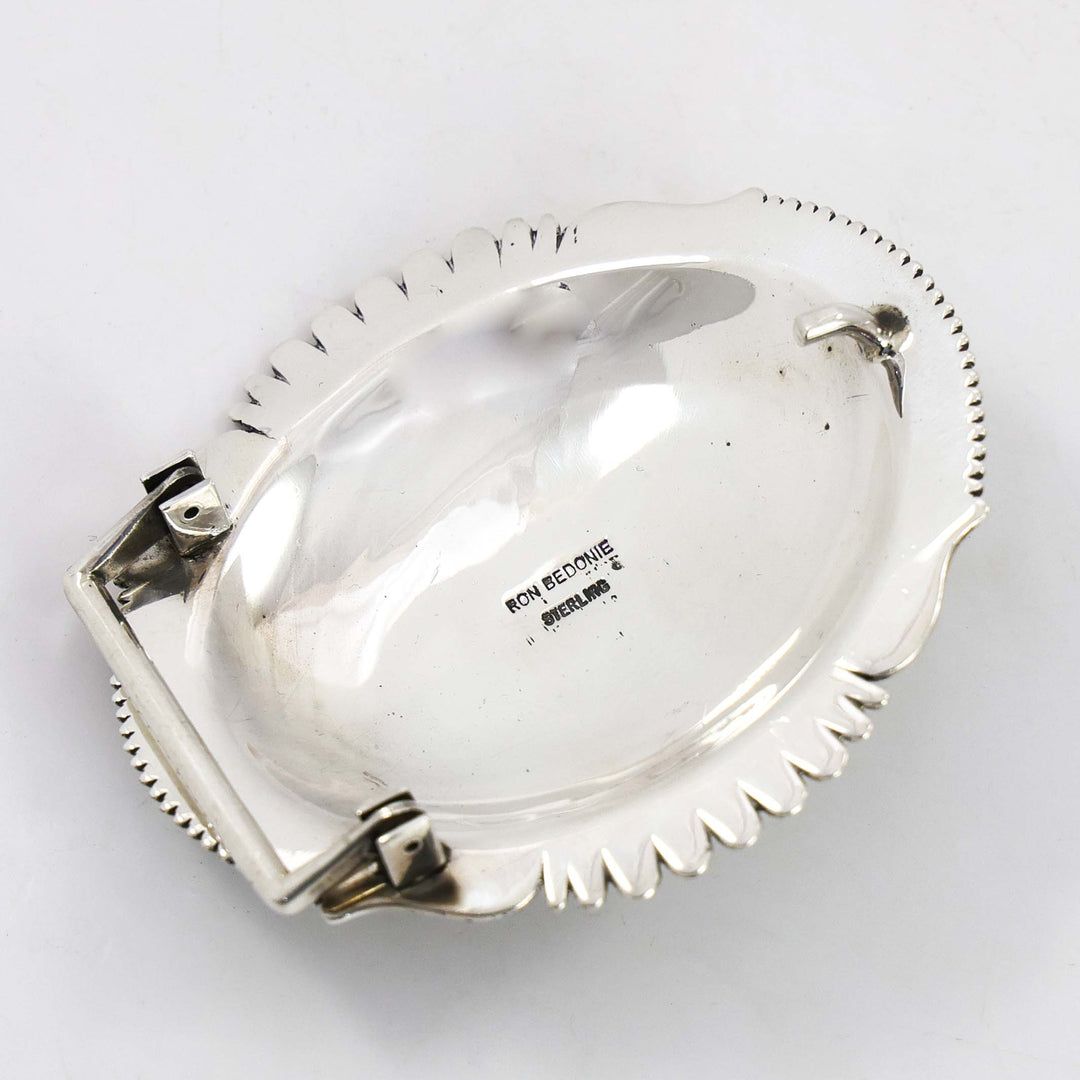 Stamped Silver Buckle