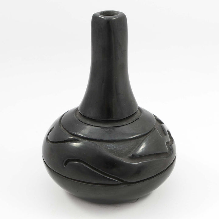1990s Avanyu Vase