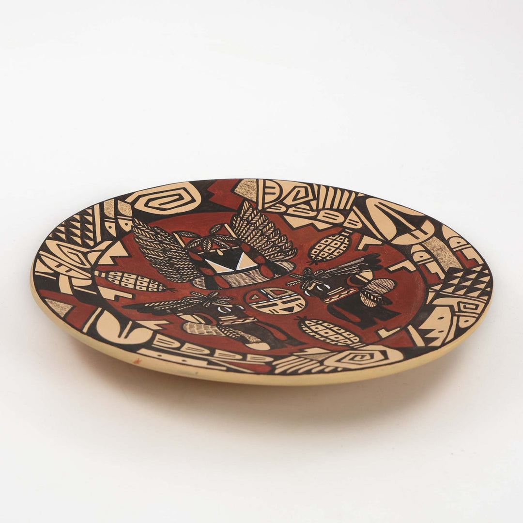 Hopi Polychrome Kachina Plate