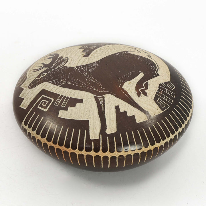 1980s Hopi Deer Bowl