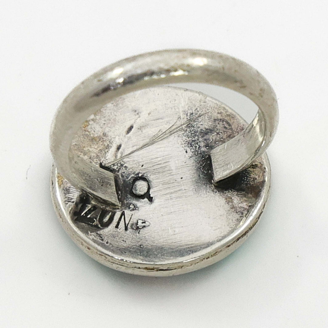 1970s Sleeping Beauty Turquoise Ring