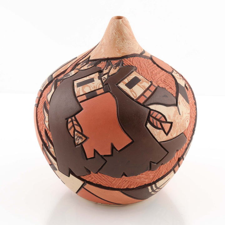 Corn Maiden and Longhair Jar