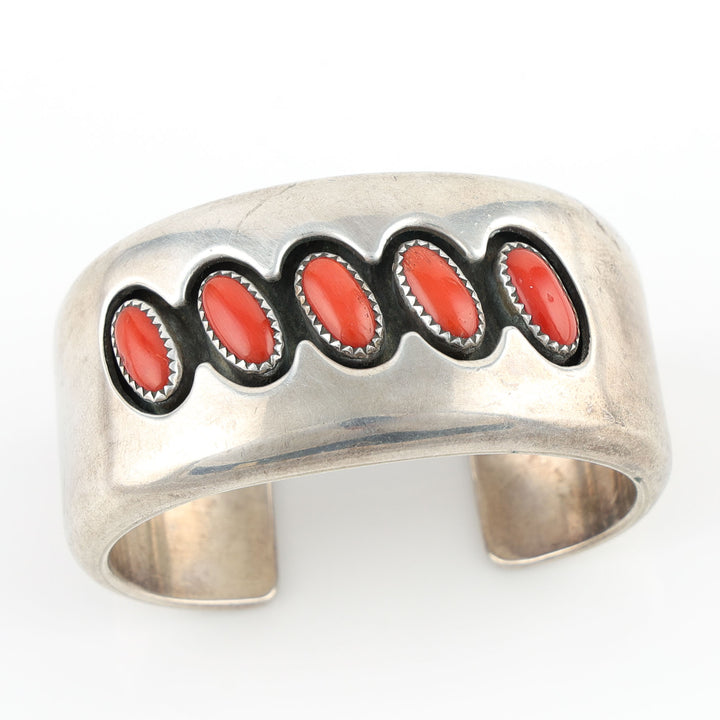 Coral Shadowbox Cuff