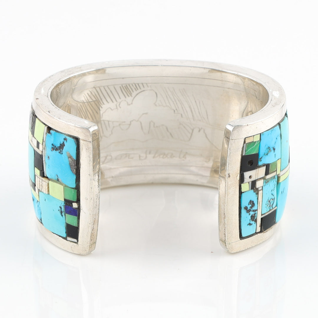Colorful Inlay Cuff