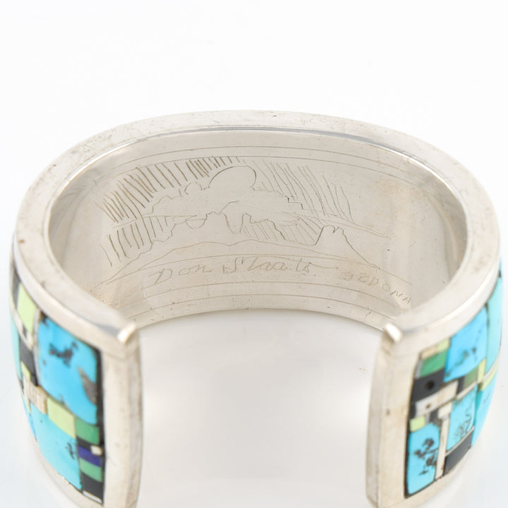 Colorful Inlay Cuff