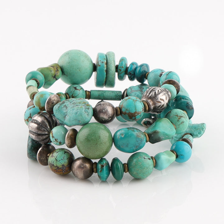Turquoise Wrap-Around Bracelet